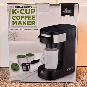 Black Single-Serve K-Cup Coffee Maker